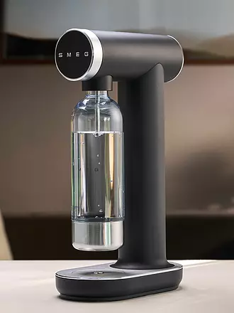 SMEG | Dispensador de agua con gas Soda-Stream 1L Negro/Mate | 